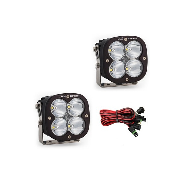 Baja Designs LED Light Pods High Speed Spot Pattern Pair XL Sport Series 567801 - main